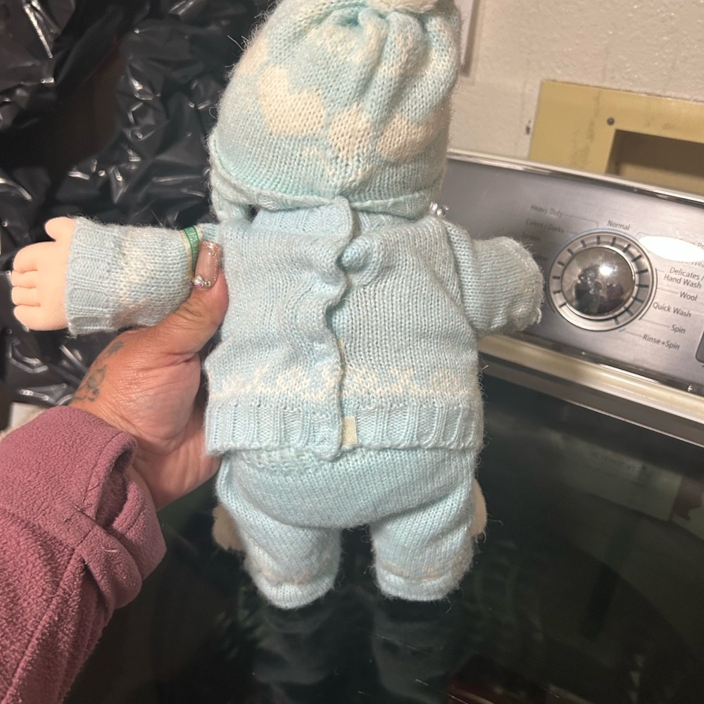 Vintage 80s Cabbage Patch Kids Doll with Measles Chickenpox sick baby doll - Picture 3 of 6